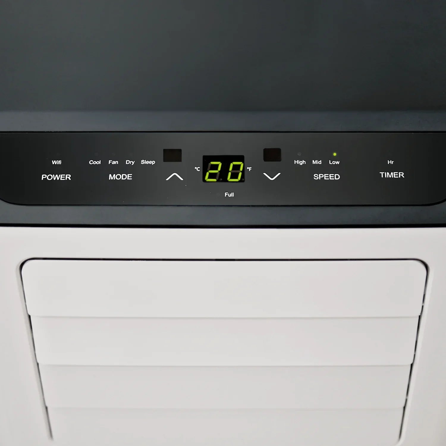 14,000 BTU 3-in-1 Portable Air Conditioner with Dehumidification Function - Smart Wifi App
